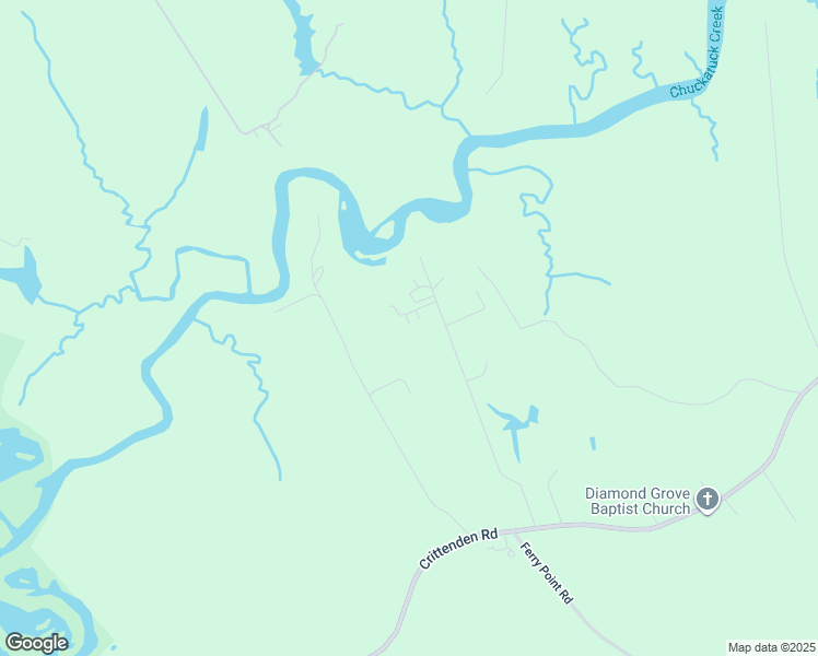 map of restaurants, bars, coffee shops, grocery stores, and more near 6721 Crittenden Road in Suffolk