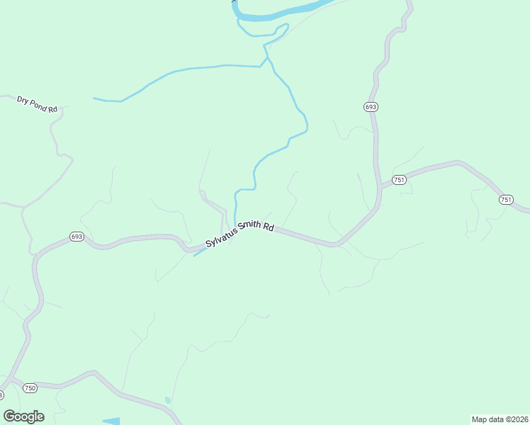 map of restaurants, bars, coffee shops, grocery stores, and more near Sylvatus Smith Road in Hillsville