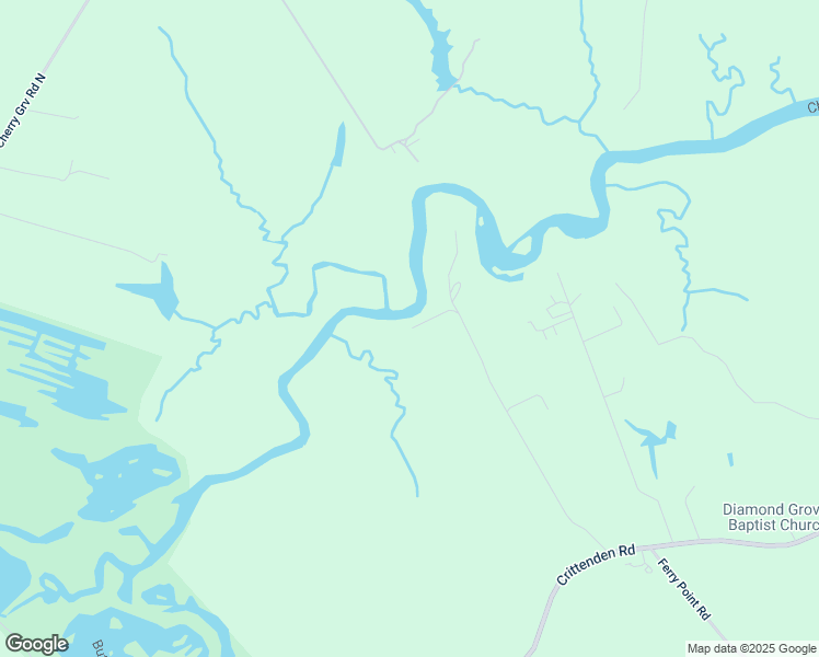 map of restaurants, bars, coffee shops, grocery stores, and more near 6617 Crittenden Road in Suffolk