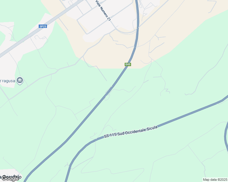 map of restaurants, bars, coffee shops, grocery stores, and more near km 323 Strada Statale 115 in Libero consorzio comunale di Ragusa