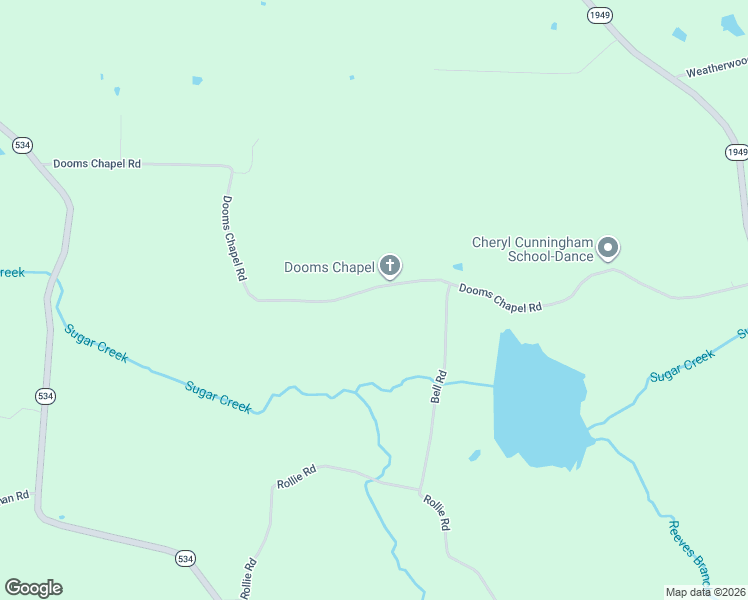 map of restaurants, bars, coffee shops, grocery stores, and more near 2397-2821 Dooms Chapel Road in Symsonia