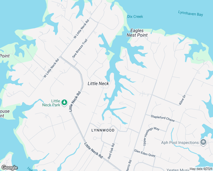 map of restaurants, bars, coffee shops, grocery stores, and more near 1348 Sycamore Road in Virginia Beach