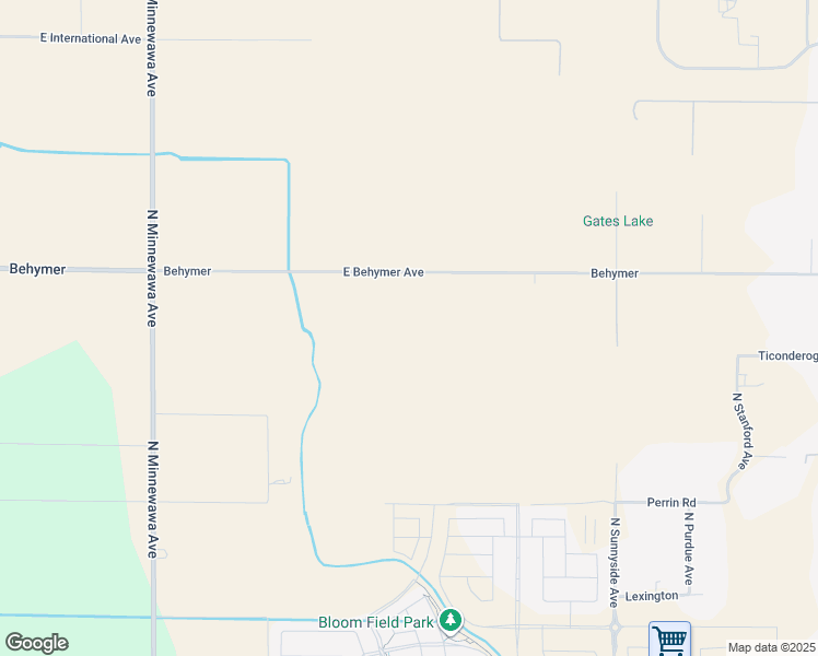 map of restaurants, bars, coffee shops, grocery stores, and more near 4505 East Behymer Avenue in Clovis