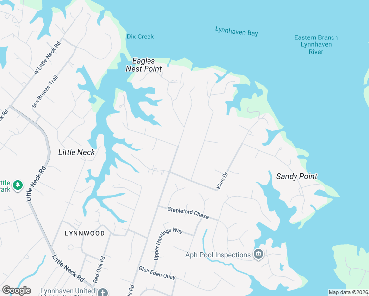 map of restaurants, bars, coffee shops, grocery stores, and more near 1301 Harris Road in Virginia Beach