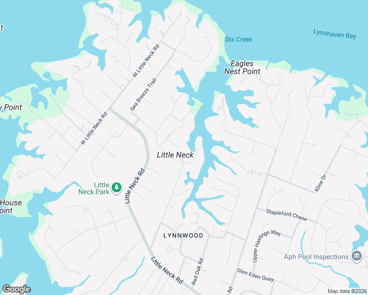 map of restaurants, bars, coffee shops, grocery stores, and more near 1362 Little Neck Road in Virginia Beach