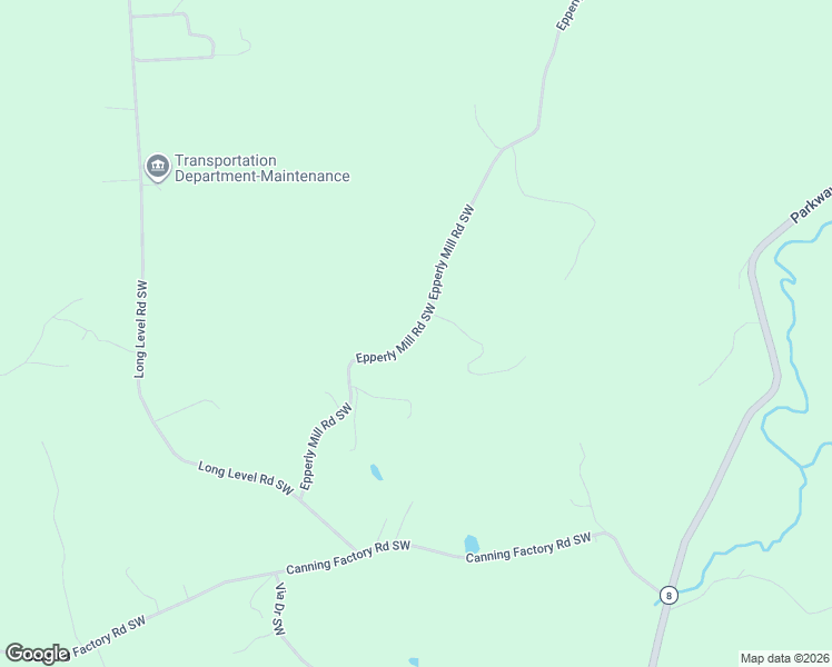 map of restaurants, bars, coffee shops, grocery stores, and more near 1250-1428 Epperly Mill Road Southwest in Floyd