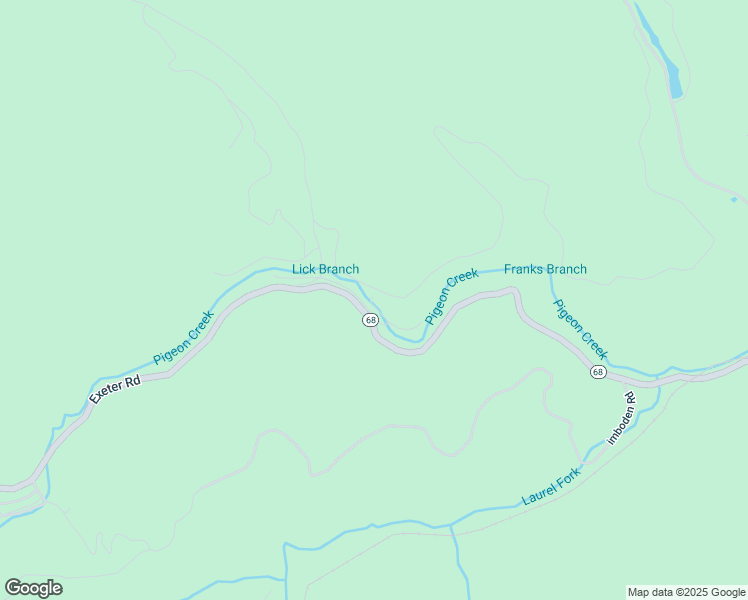 map of restaurants, bars, coffee shops, grocery stores, and more near 1328-1380 Exeter Road in Appalachia