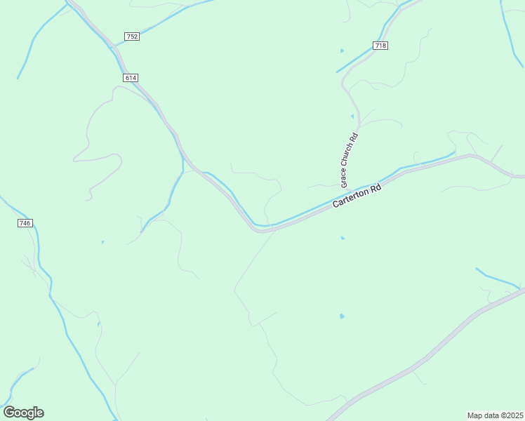 map of restaurants, bars, coffee shops, grocery stores, and more near County Road 614 in Castlewood