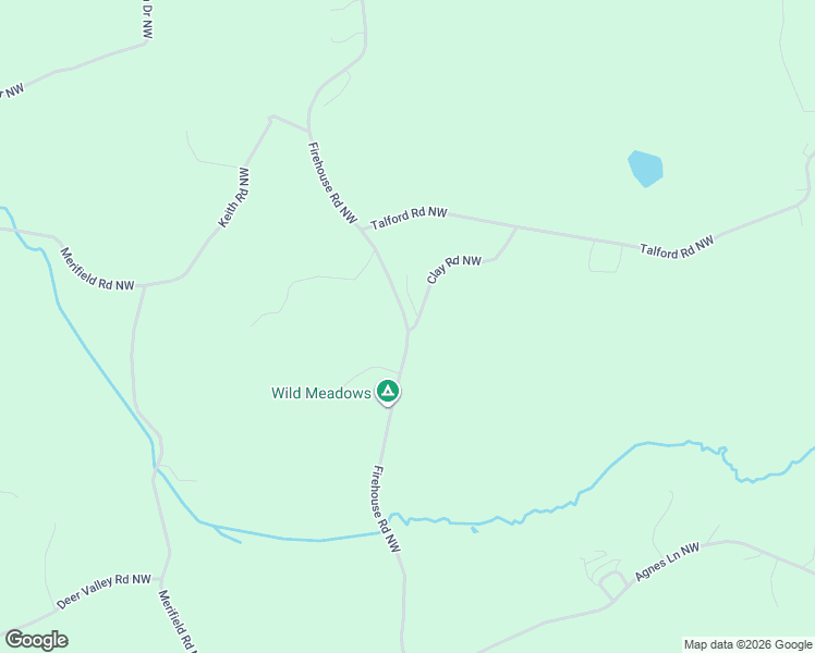 map of restaurants, bars, coffee shops, grocery stores, and more near 1004 Firehouse Road Northwest in Willis