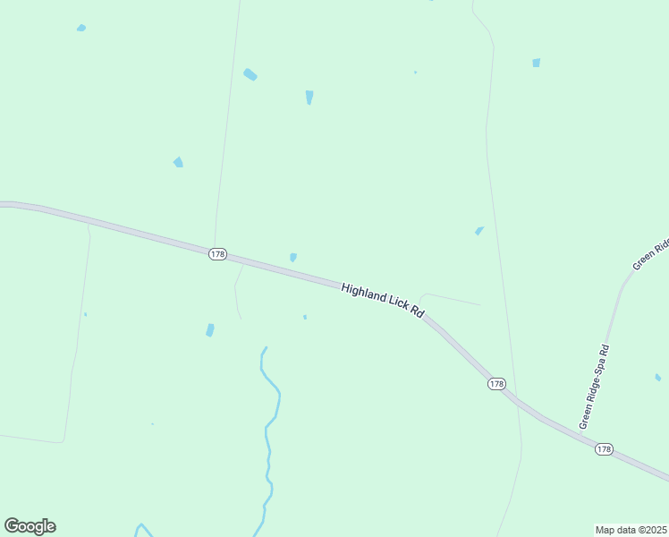 map of restaurants, bars, coffee shops, grocery stores, and more near 10316 Highland Lick Road in Elkton