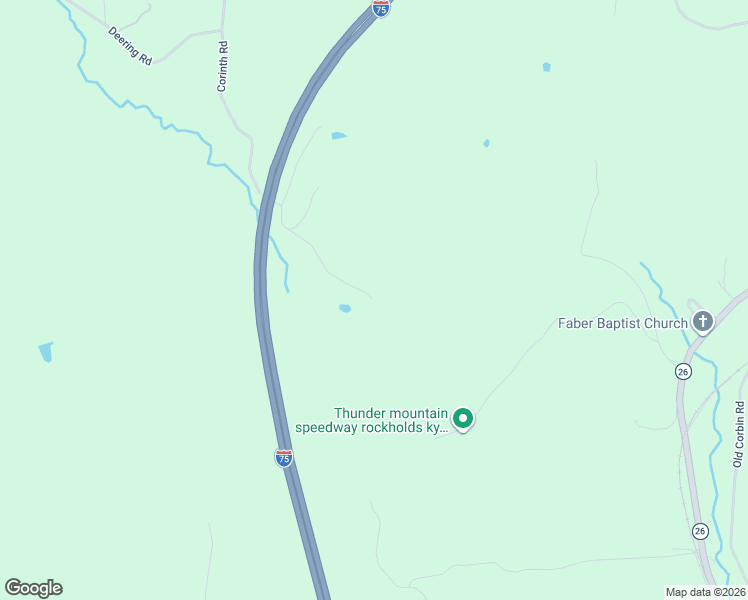 map of restaurants, bars, coffee shops, grocery stores, and more near 2068 Corinth Road in Corbin