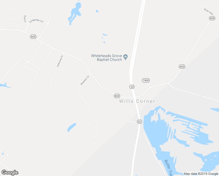map of restaurants, bars, coffee shops, grocery stores, and more near 19551 Oliver Drive in Smithfield