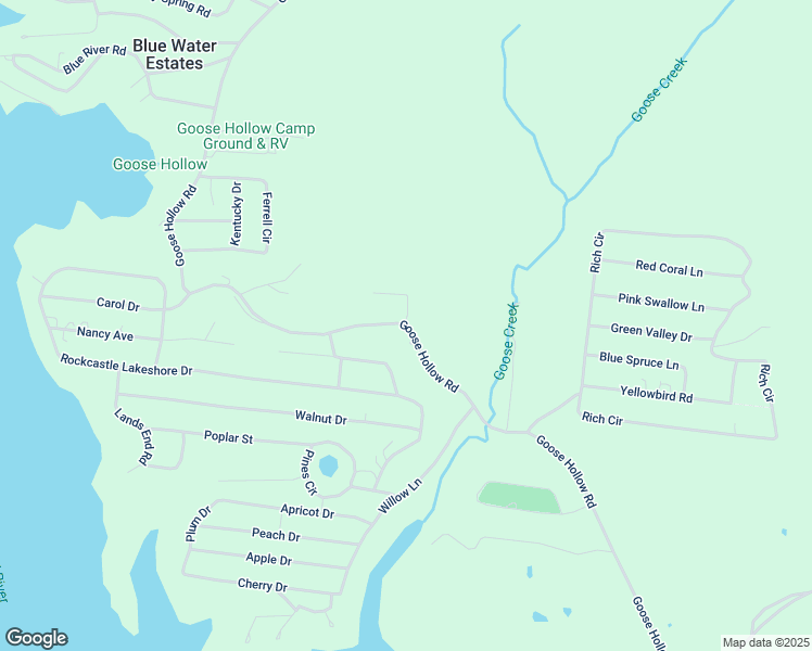map of restaurants, bars, coffee shops, grocery stores, and more near 1658 Goose Hollow Road in Cadiz