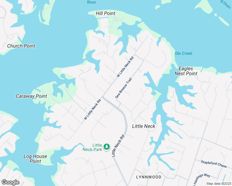 map of restaurants, bars, coffee shops, grocery stores, and more near 1514 Sea Breeze Trail in Virginia Beach