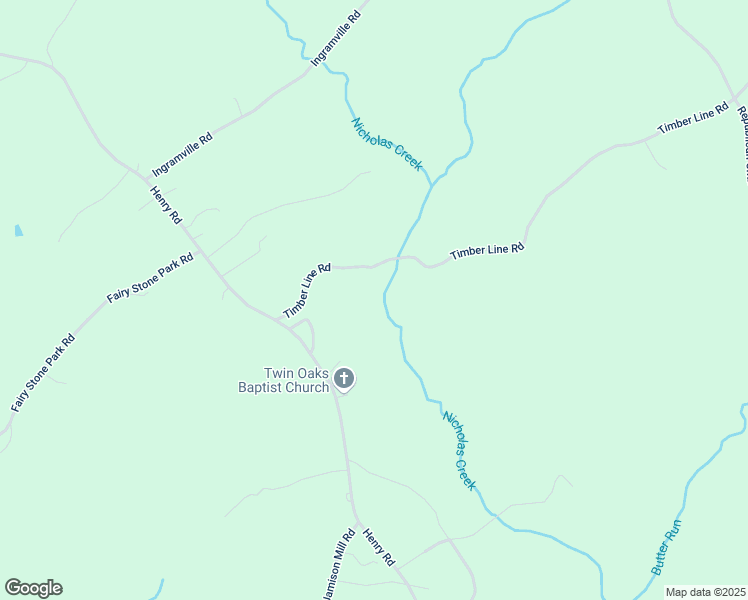 map of restaurants, bars, coffee shops, grocery stores, and more near 273 Timber Line Road in Ferrum