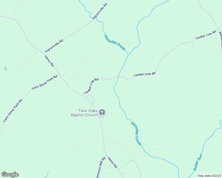 map of restaurants, bars, coffee shops, grocery stores, and more near 273 Timber Line Road in Ferrum