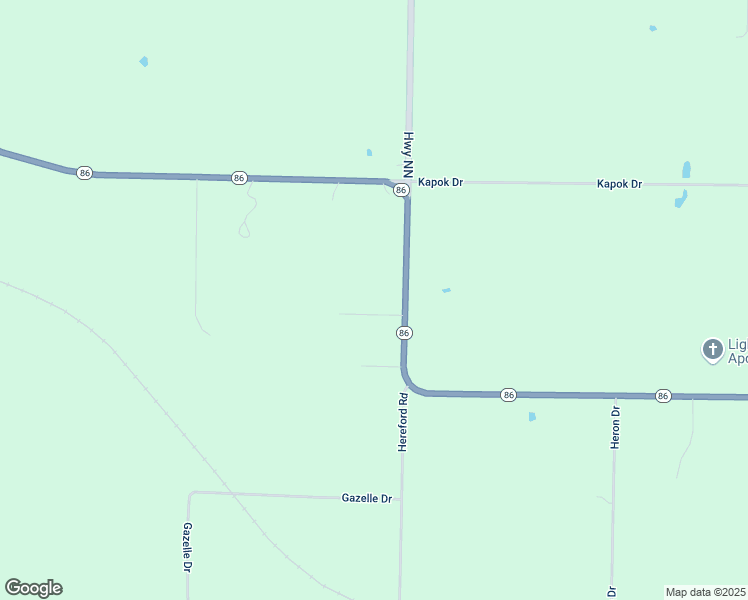 map of restaurants, bars, coffee shops, grocery stores, and more near 9901-9999 Leander Lane in Neosho