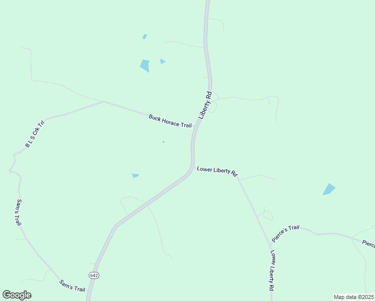 map of restaurants, bars, coffee shops, grocery stores, and more near 3205 Liberty Road in Nathalie