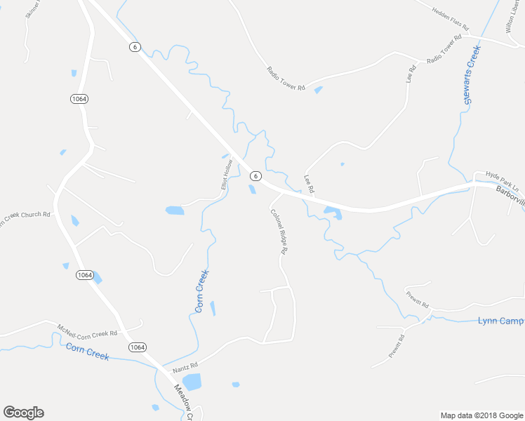map of restaurants, bars, coffee shops, grocery stores, and more near 74 Colonel Ridge Road in Woodbine
