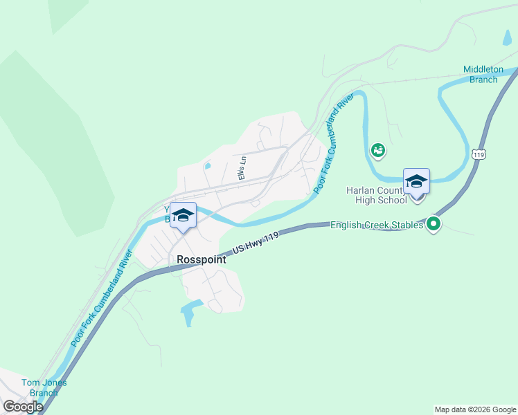 map of restaurants, bars, coffee shops, grocery stores, and more near 100 Tucker Lane in Baxter