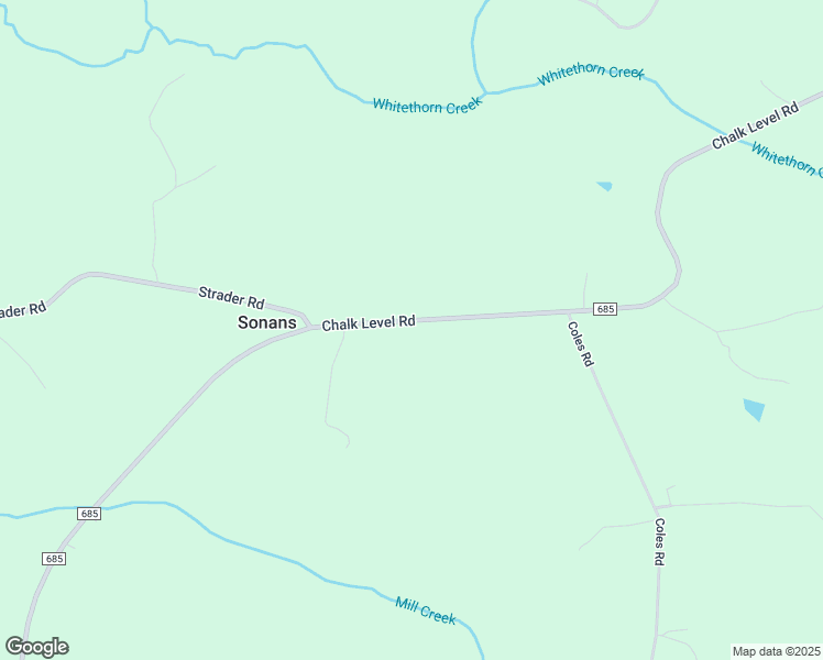 map of restaurants, bars, coffee shops, grocery stores, and more near 7160 Chalk Level Road in Chatham