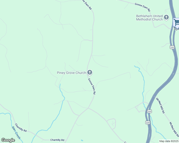 map of restaurants, bars, coffee shops, grocery stores, and more near 300 Goose Dam Road in Rocky Mount
