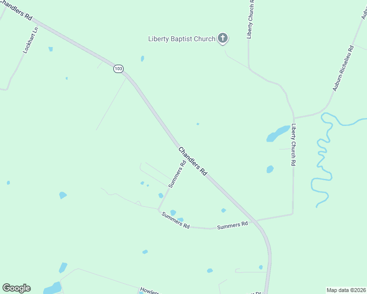 map of restaurants, bars, coffee shops, grocery stores, and more near 1552 Chandlers Road in Auburn