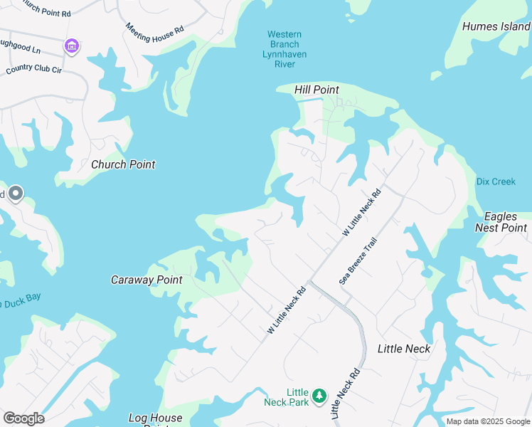 map of restaurants, bars, coffee shops, grocery stores, and more near 1407 Hickman Drive in Virginia Beach