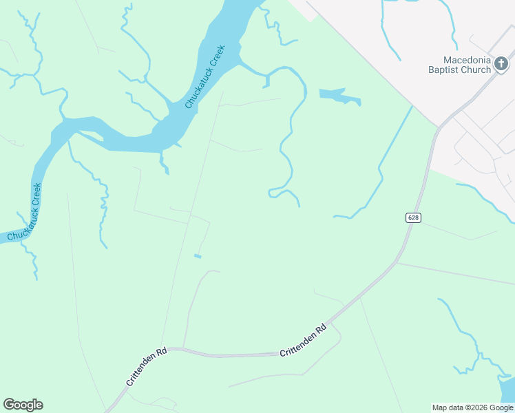 map of restaurants, bars, coffee shops, grocery stores, and more near 1818 Cotton Farm Lane in Suffolk