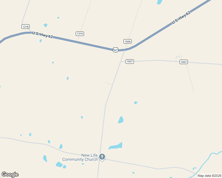 map of restaurants, bars, coffee shops, grocery stores, and more near 2740 State Highway 1181 in Bardwell