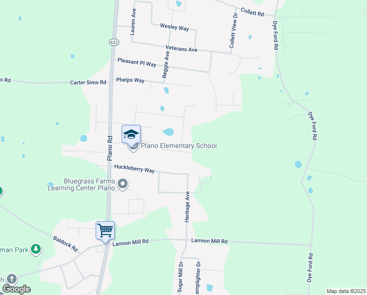 map of restaurants, bars, coffee shops, grocery stores, and more near 302 Ridgestone Way in Bowling Green