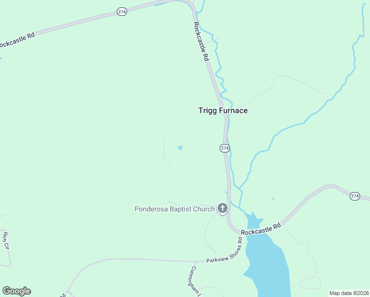 map of restaurants, bars, coffee shops, grocery stores, and more near in Trigg Furnace