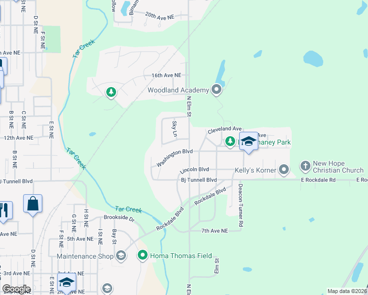 map of restaurants, bars, coffee shops, grocery stores, and more near 1529 Washington Drive in Miami
