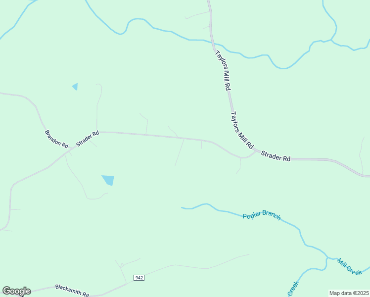 map of restaurants, bars, coffee shops, grocery stores, and more near 4196 Strader Road in Chatham