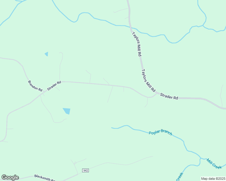 map of restaurants, bars, coffee shops, grocery stores, and more near 4196 Strader Road in Chatham