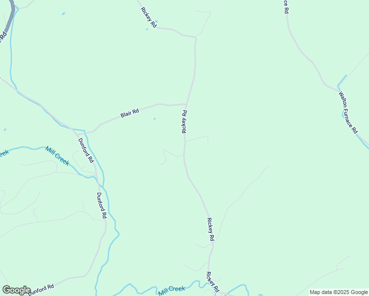 map of restaurants, bars, coffee shops, grocery stores, and more near Rickey Road in Max Meadows