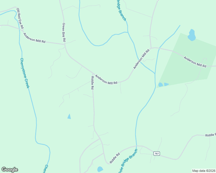 map of restaurants, bars, coffee shops, grocery stores, and more near 1953 Anderson Mill Road in Chatham