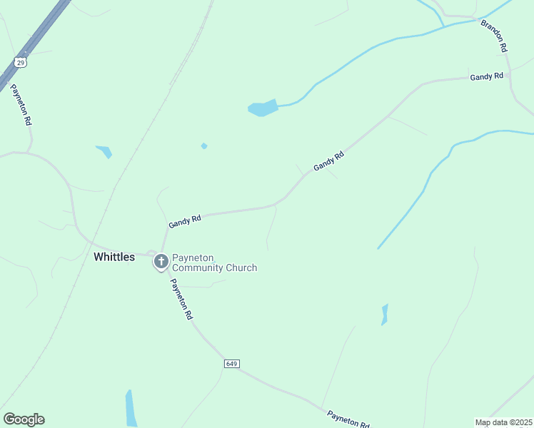 map of restaurants, bars, coffee shops, grocery stores, and more near 570 Gandy Road in Chatham