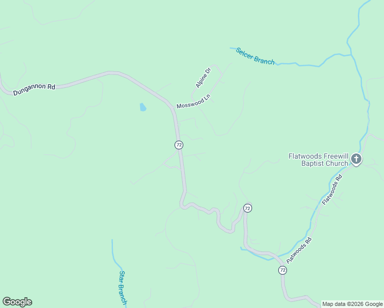 map of restaurants, bars, coffee shops, grocery stores, and more near 12701 Patriot Way in Coeburn