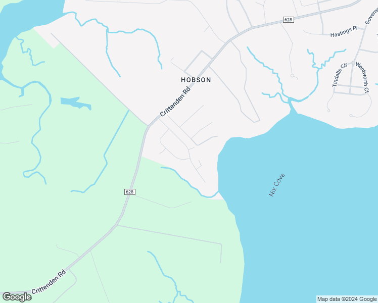map of restaurants, bars, coffee shops, grocery stores, and more near 1841 Oyster Bay Lane in Suffolk