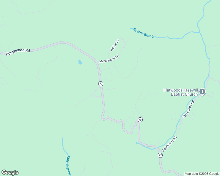 map of restaurants, bars, coffee shops, grocery stores, and more near 12701-12799 Patriot Way in Coeburn