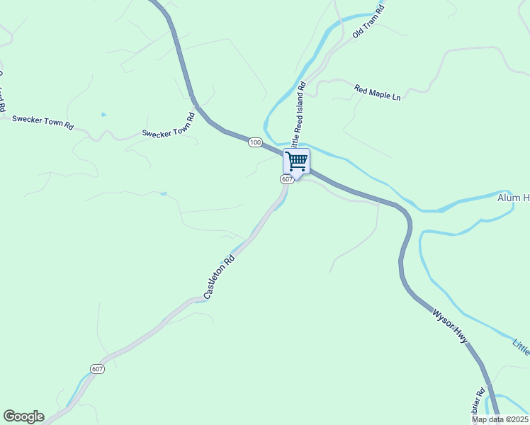 map of restaurants, bars, coffee shops, grocery stores, and more near 2762 Castleton Road in Max Meadows