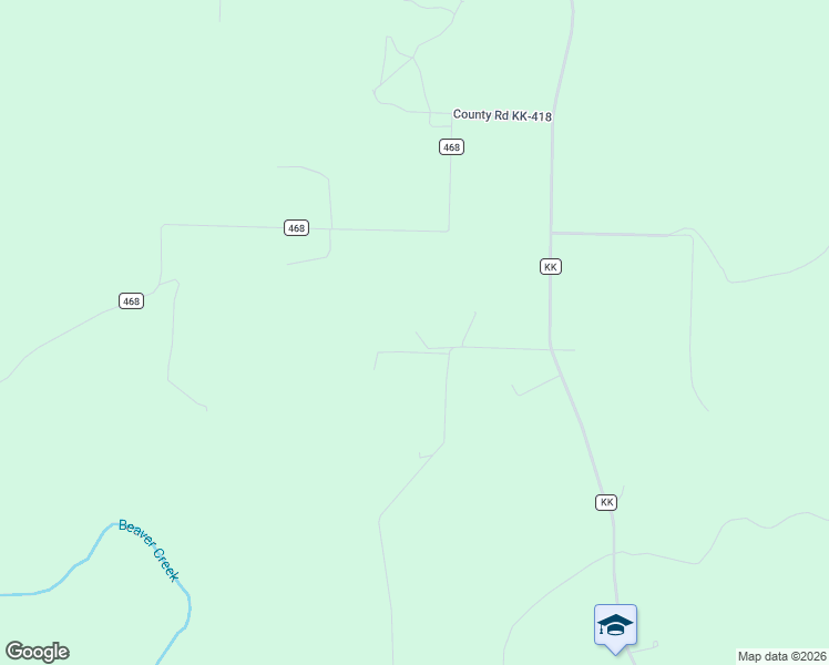 map of restaurants, bars, coffee shops, grocery stores, and more near County Road KK-420 in Ava