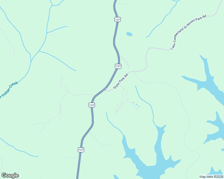 map of restaurants, bars, coffee shops, grocery stores, and more near U.S. 127 in Jamestown