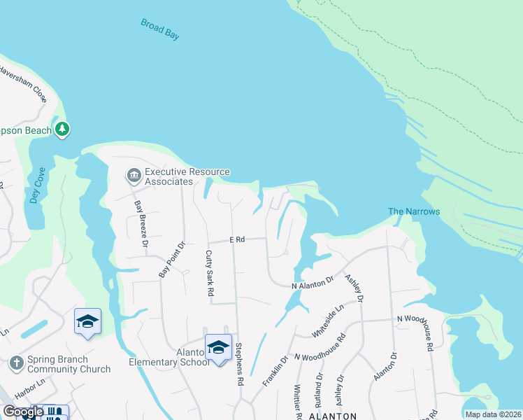 map of restaurants, bars, coffee shops, grocery stores, and more near 1841 North Alanton Drive in Virginia Beach