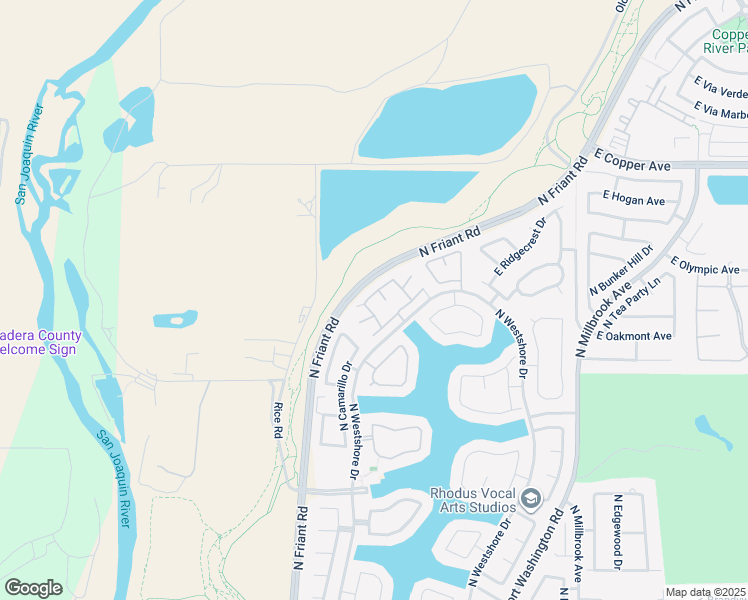 map of restaurants, bars, coffee shops, grocery stores, and more near 10668 North Lighthouse Drive in Fresno