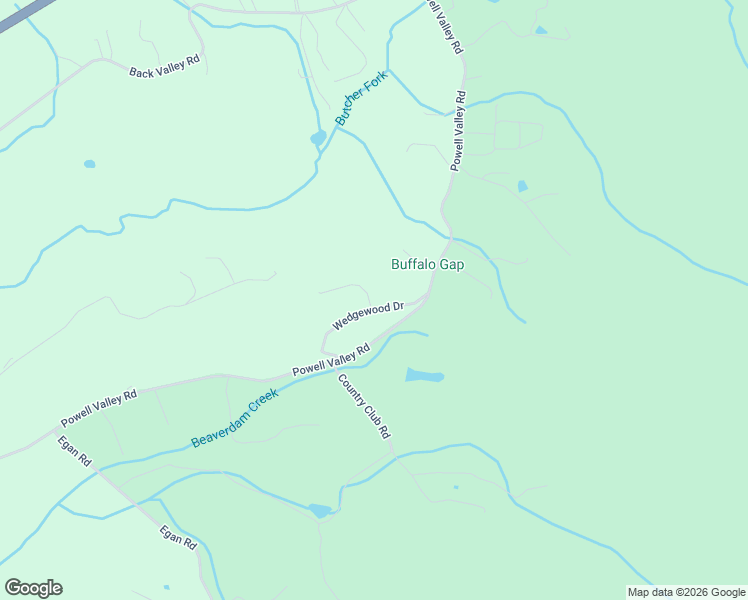 map of restaurants, bars, coffee shops, grocery stores, and more near 5501 Wedgewood Drive in Big Stone Gap