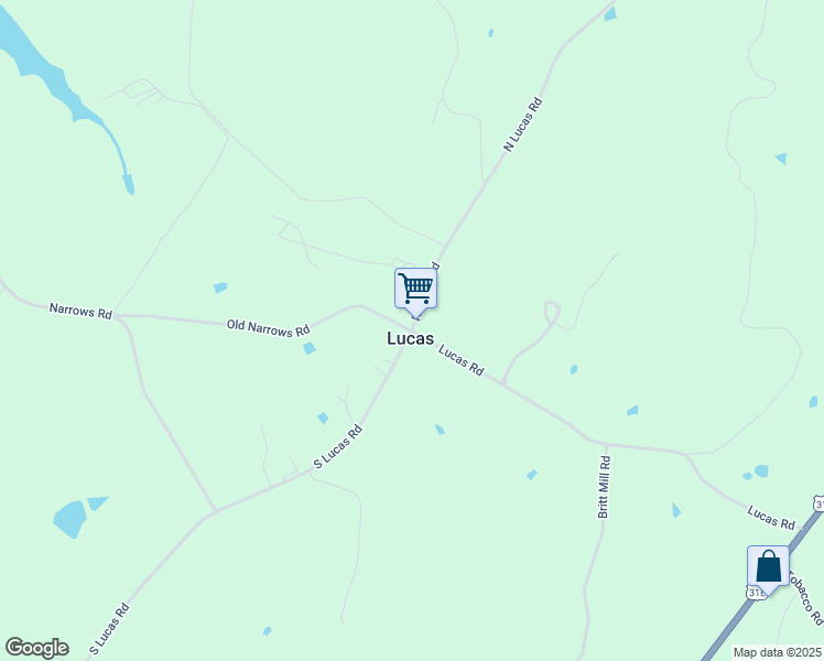 map of restaurants, bars, coffee shops, grocery stores, and more near 2 North Lucas Road in Glasgow