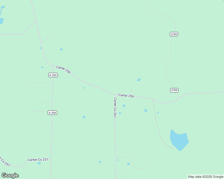 map of restaurants, bars, coffee shops, grocery stores, and more near 259 Carter 256 in Ellsinore