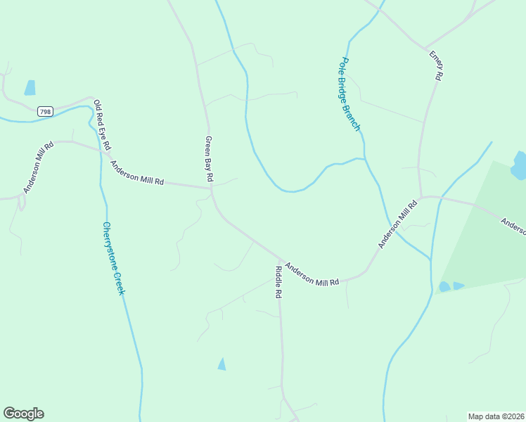 map of restaurants, bars, coffee shops, grocery stores, and more near 2348 Anderson Mill Road in Chatham